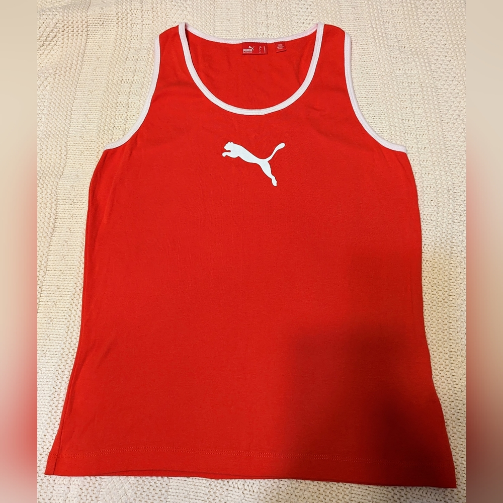 💥5 for 25 💥 Puma💥tank top size XL color red
